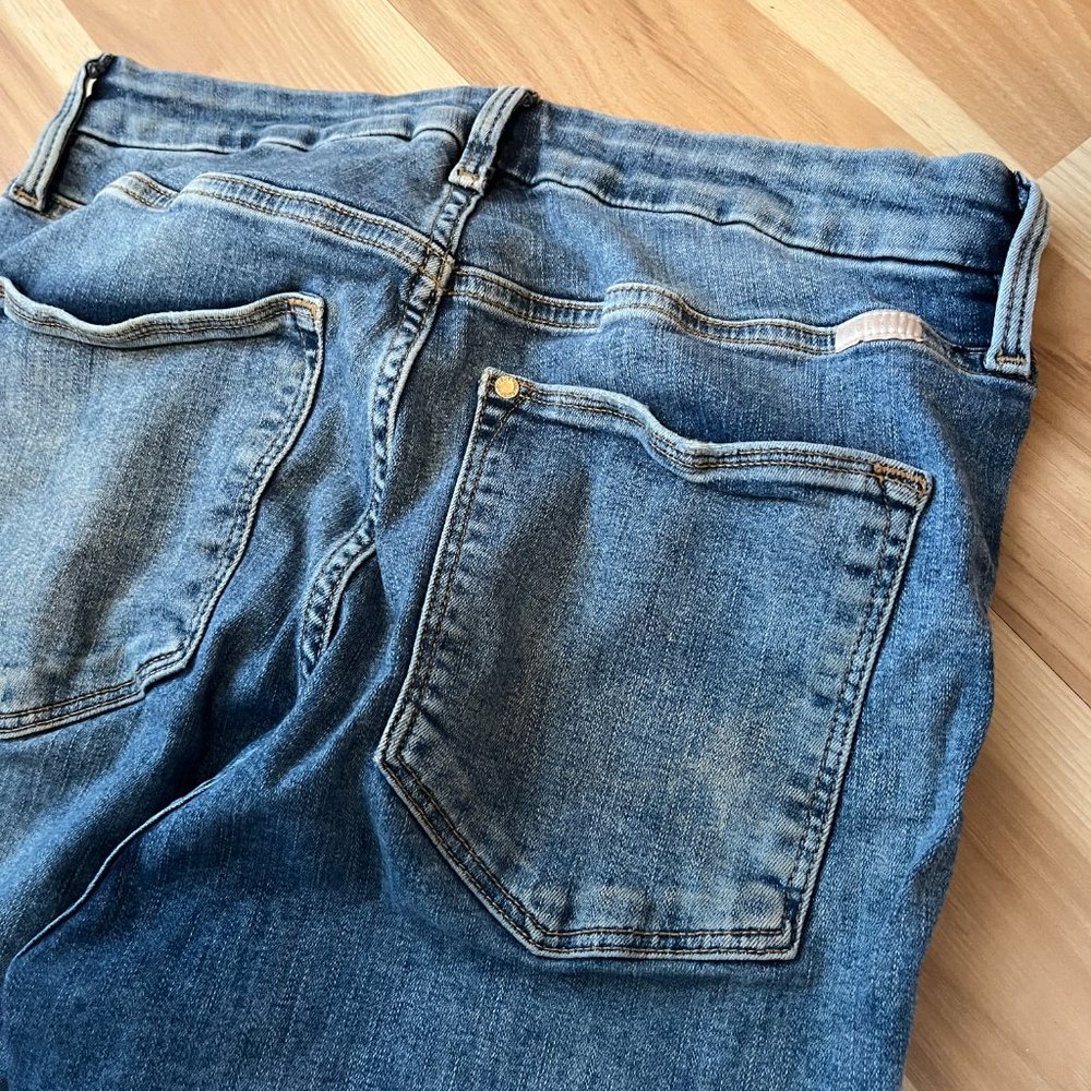 H&M Denim, High waist, superskinny, stretch jean US sz 10, made in Turkey
